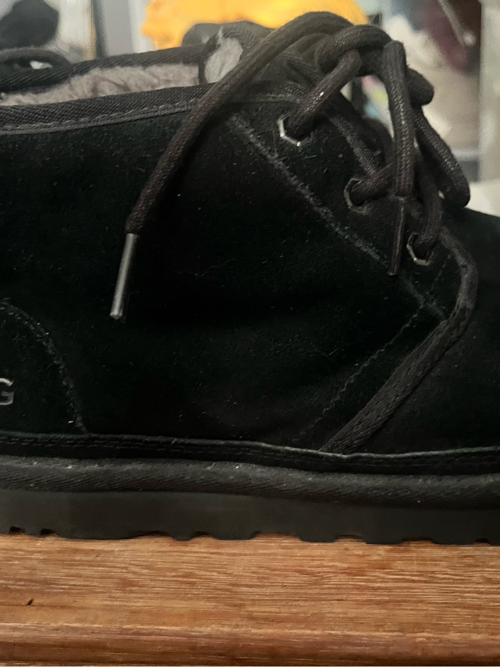 UGG Men’s Black Suede Chukka Boots